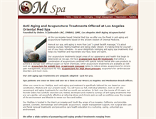 Tablet Screenshot of orientalmedspa.com